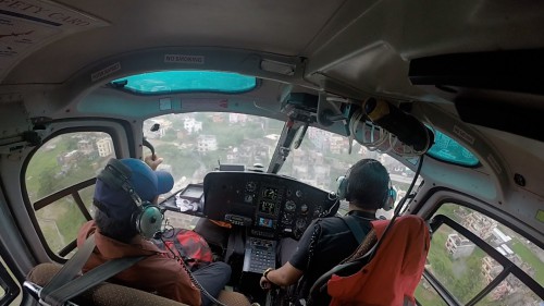 v2track in Helicopter