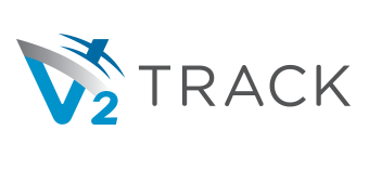 logo v2track Satellite & Cellular Hybrid Dual-Mode Aircraft Tracking, Vehicle Tracking, Marine Tracking and Telemetry applications, Satellite Voice